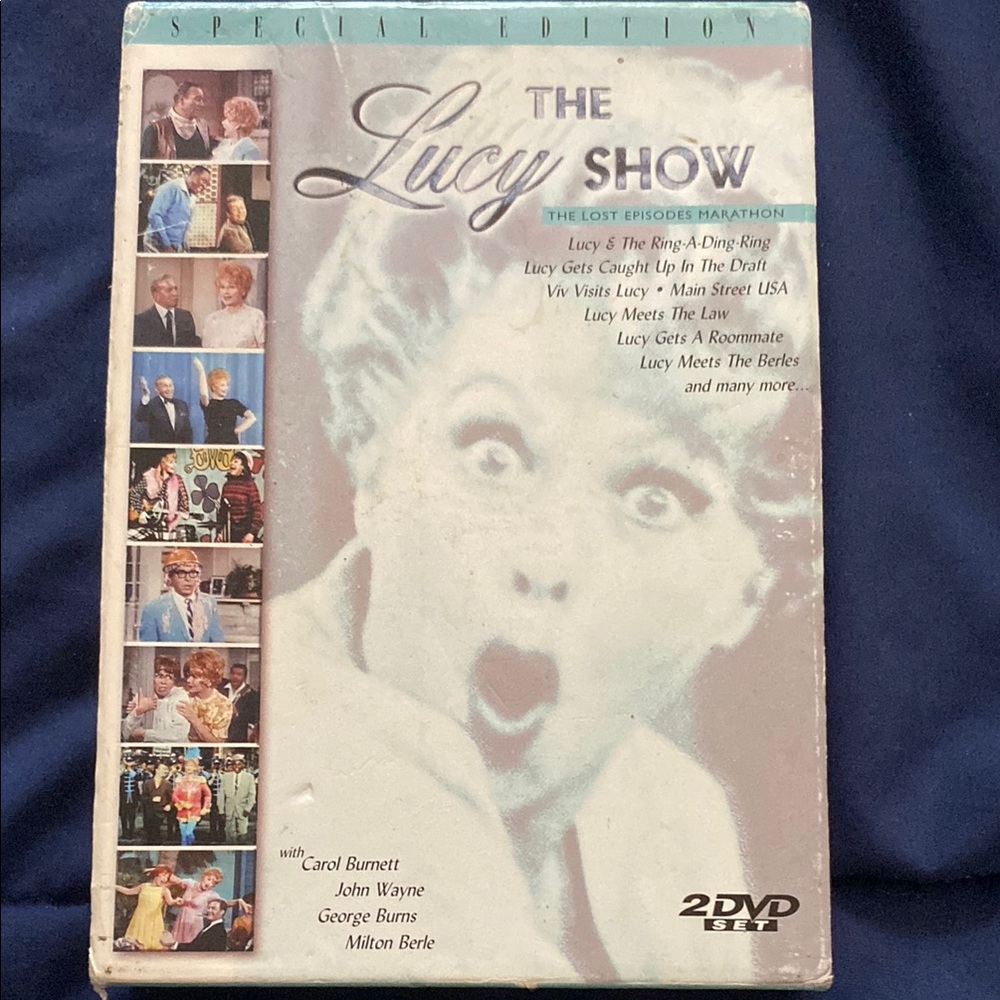 Delta The Lucy Show Special Edition DVD Set - Blue and White